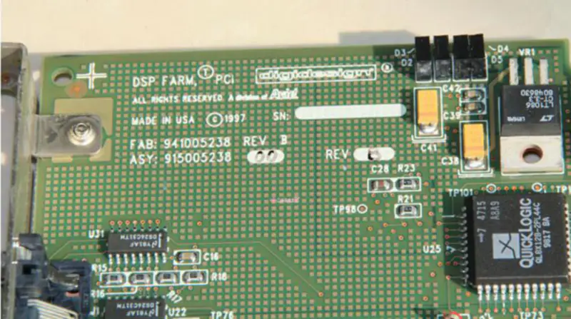 Scheda DSP FARM di Digidesign 9410005238 REV B Scheda audio PCI