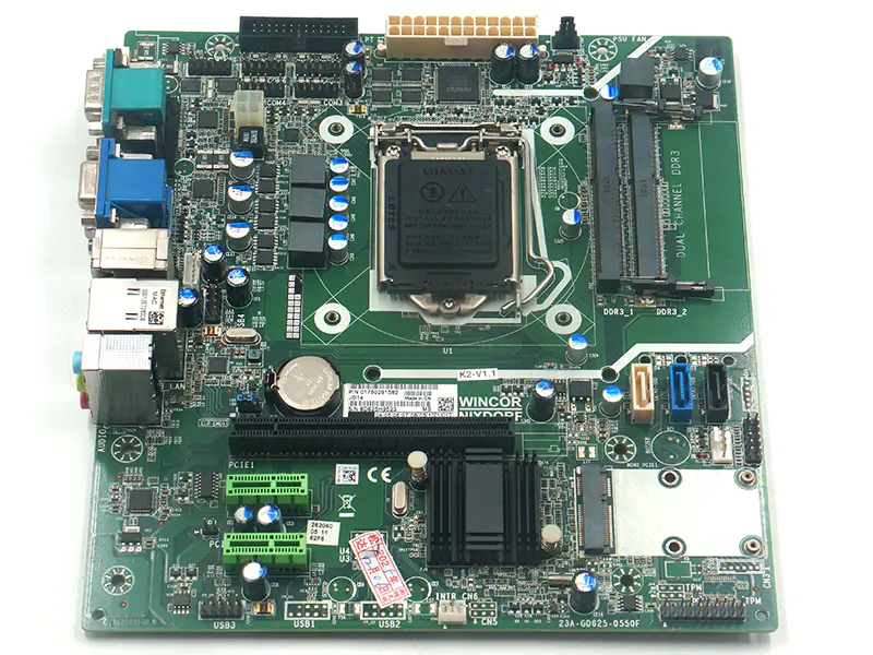 WINCOR NIXDORF K2-V1.1 POS 01750291582 23A-GD625 scheda madre