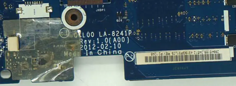 Scheda madre Dell 3560 V3560 0RDH49 RDH49 QCL00 LA-8241P