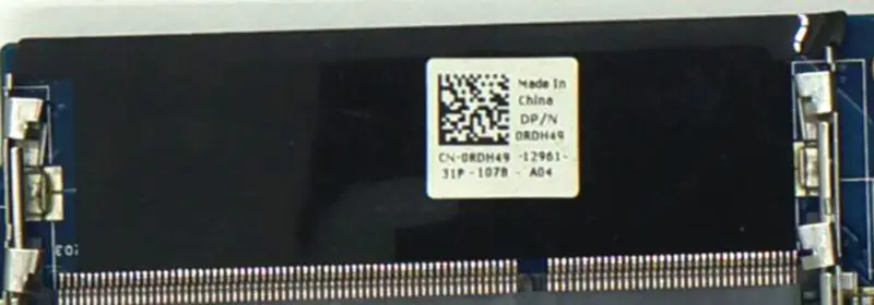 Scheda madre Dell 3560 V3560 0RDH49 RDH49 QCL00 LA-8241P
