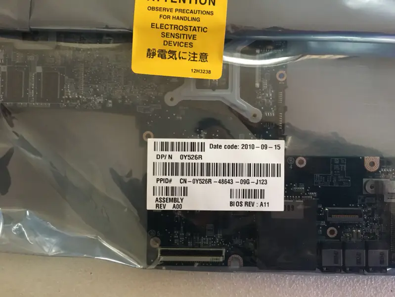 Dell Studio XPS 1340 0Y526R CN-0Y526R Y526R Scheda madre DDR3 GT210M