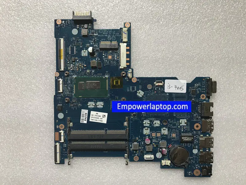 HP 816435-001 816435-501 816435-601 Scheda madre LA-C701P I3-4005U