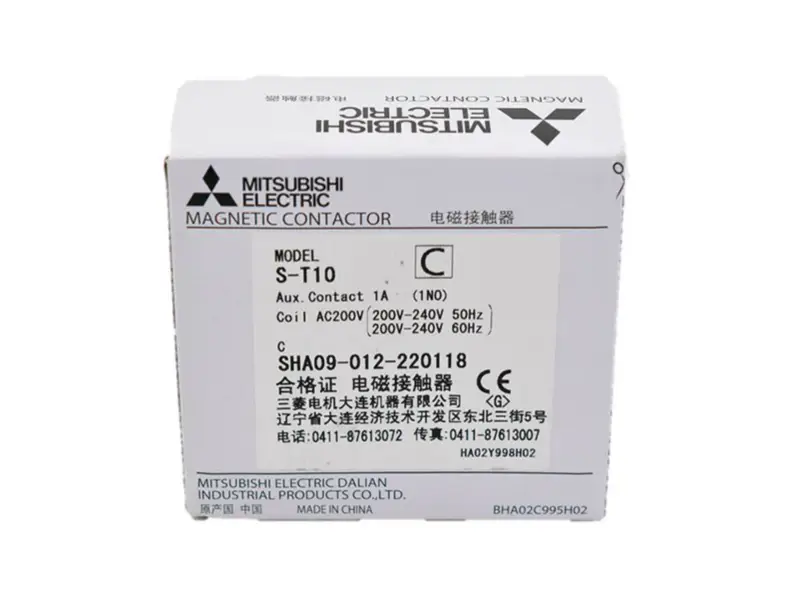 in sotck S-T10 220VAC Contattore magnetico Mitsubishi 3P da 200 a 220 VAC