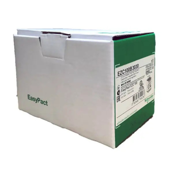 Interruttore automatico scatolato 3 poli Easypact EZC100B 3P30A