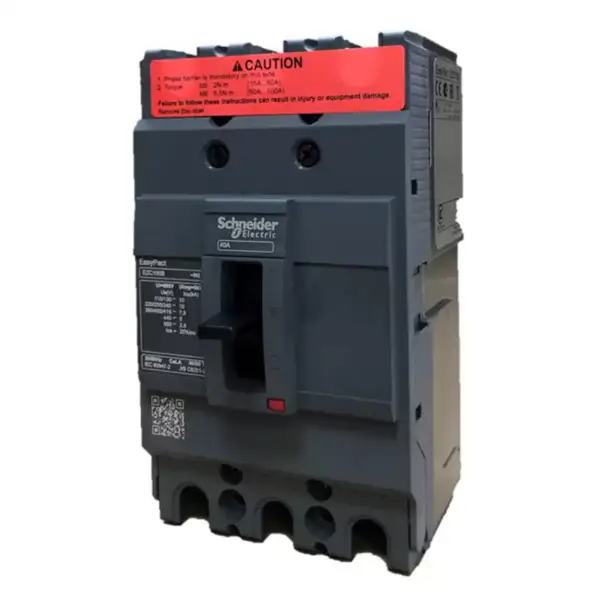 Interruttore Schneider scatolato tripolare Easypact EZC100B 3P40A