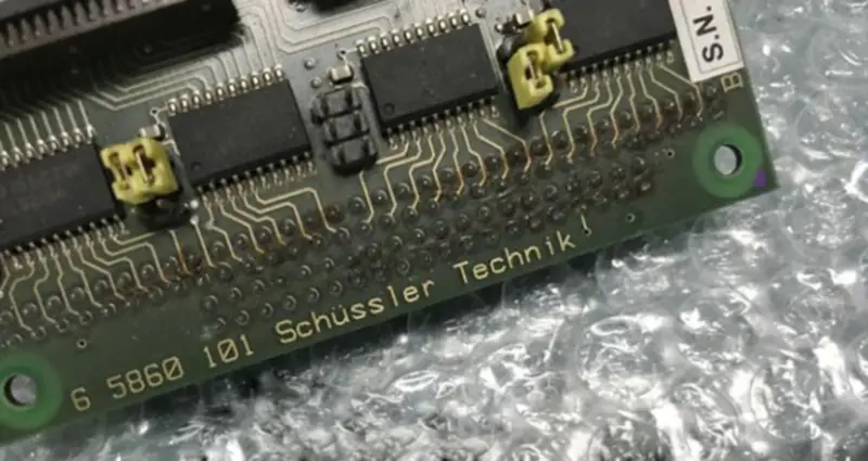 SCHUSSLER TECHNIK 5860 101 22.2800.101CNA MASTER scheda madre industriale
