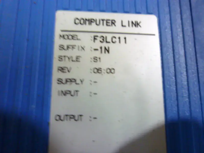 PLC Yokogawa F3LC11-1N