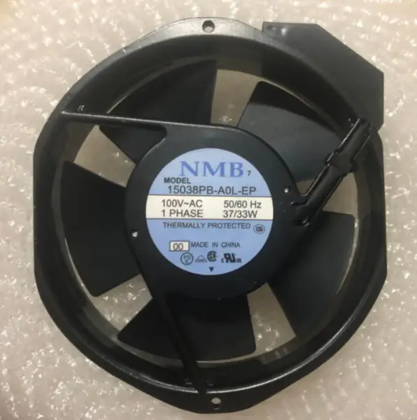 NMB 15038PB-A0L-EP 15038PB-A0L-EP-00 100V CA 1FASE 37/33W ventola in metallo