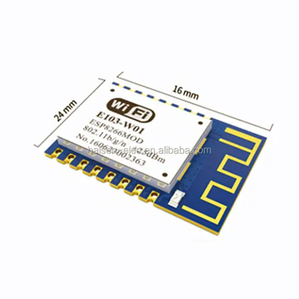 Basso MOQ 2.4GHz 100mw nodo mcu esp 8266 E103-W01 porta seriale modulo wifi ricetrasmettitore wireless esp8266 E103-W01