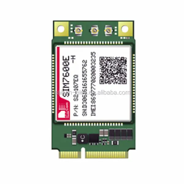 Modulo LTE CAT4 GNSS 4g Mini Pcie SIM7600X-H con scheda adattatore Mini PCIE Firmware scheda tecnica progettazione hardware