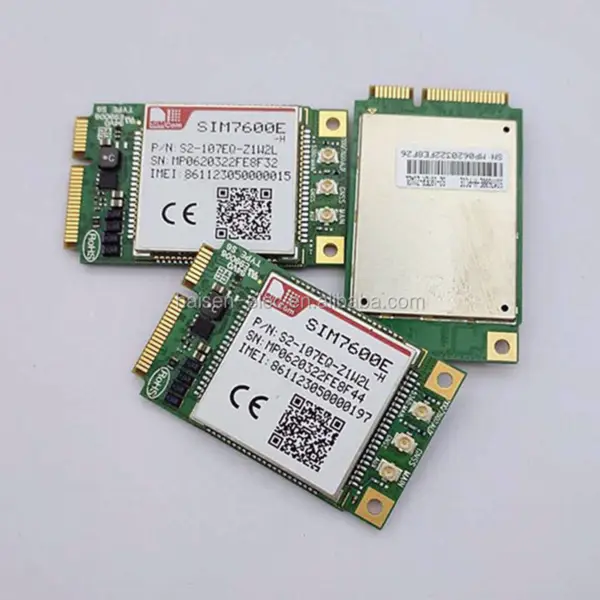 Modulo LTE CAT4 SIM7600E-PCIE Mini scheda adattatore PCIE con il più recente firmware scheda tecnica progettazione hardware SIM7600G-PCIE