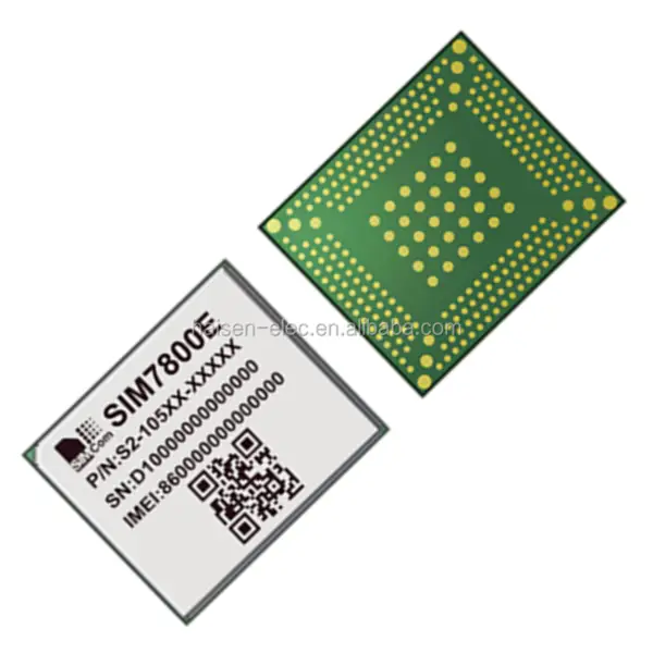 Modulo SIMCOM di tipo automobilistico SIM7800 Modulo multibanda GSM GPRS EDG 3G LTE HSPA 4G GNSS SIM7800CE SIM7800E