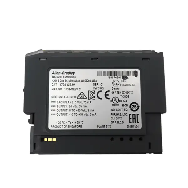 Modulo PLC Allen bradley 1734-OE2V
