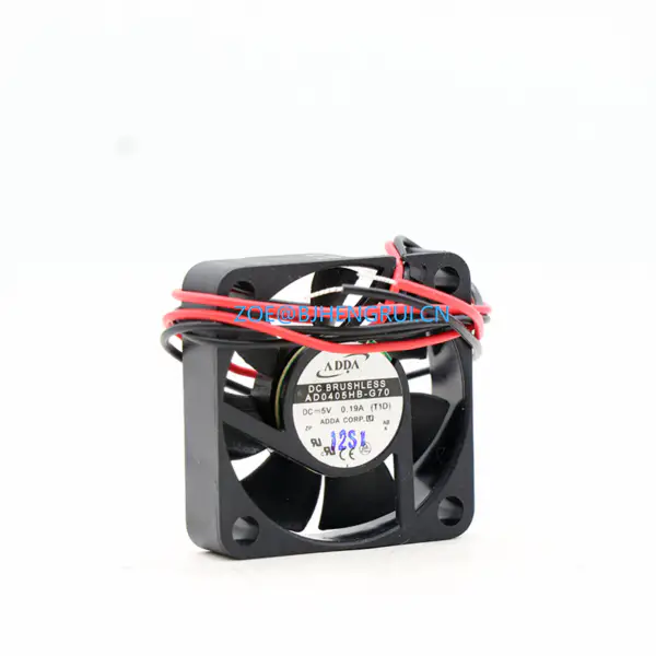 ADDA AD0405HB-G70 Ventola a sfera assiale 5V 4V a 5.5V 7CFM 25dB 40X40X10.5mm Ventola di raffreddamento ad alta velocità