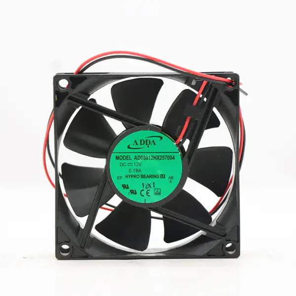 ADDA AD08012HX257004 Ventola assiale 12V 0.18A 80*80*25MM ad alta velocità per il raffreddamento del case