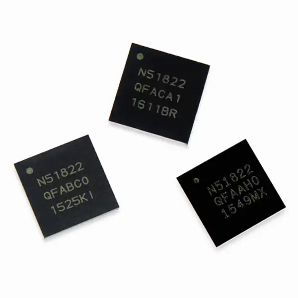 Chip IC NRF51822 NRF51822-QFAB QFAA QFAC MPU RISC 32-Bit 4,2V 48-Pin QFN
