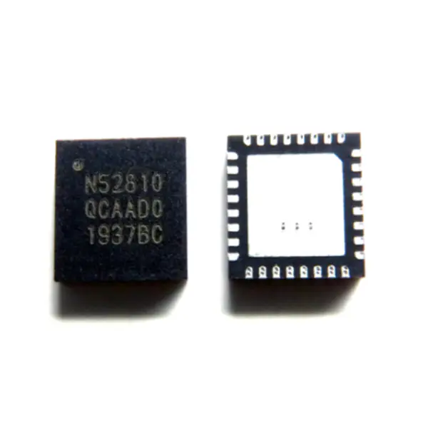 chip RF BLE5.0 a basso consumo NRF52810-QCAA-T NRF52810-QCAA-R NRF52810-QCAA-R7 IC RF TXRX+MCU BT 32WFQFN