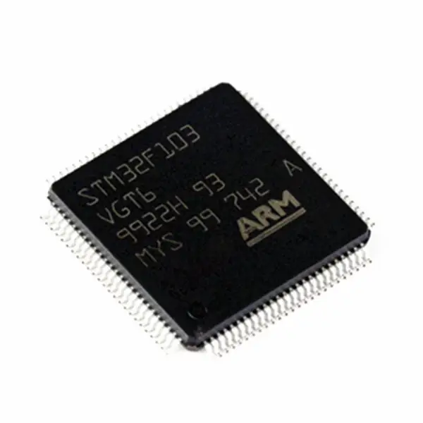 Chip microcontrollore MCU STM32F103VGT6TR STM32F103VGT6 IC MCU 32BIT 1MB FLASH 100LQFP