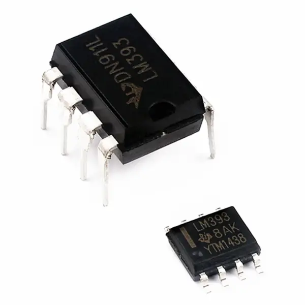 Chip comparatore di tensione LM393P LM393PT/S/W LM393PSR LM393PWRG4 LM393PSRG4 IC DIFF COMPARATOR DUAL 8SO