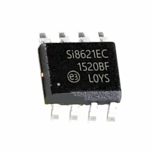 Isolatore digitale chip IC SI8621EC-B-IS SI8621EC-B-ISR DGTL ISO 3750VRMS 2CH GP 8SOIC