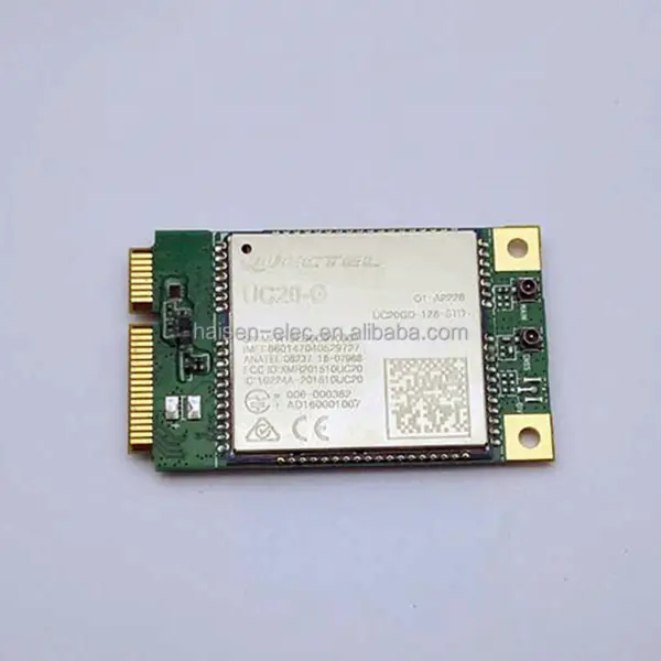 Modulo UMTS/HSDPA 3G UC20 UC20-G UC20GD-128-STD Mini Pcie GSM/GPRS/EDGE 800/850/900/1900/2100MHz
