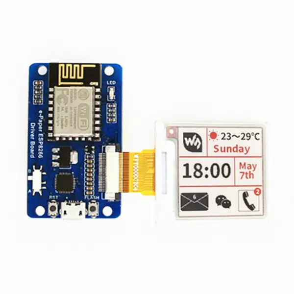 Rete wireless e-Paper ESP8266 Driver Board supporta vari pannelli SPI E-Paper Raw, ESP8266 WiFi Wireless