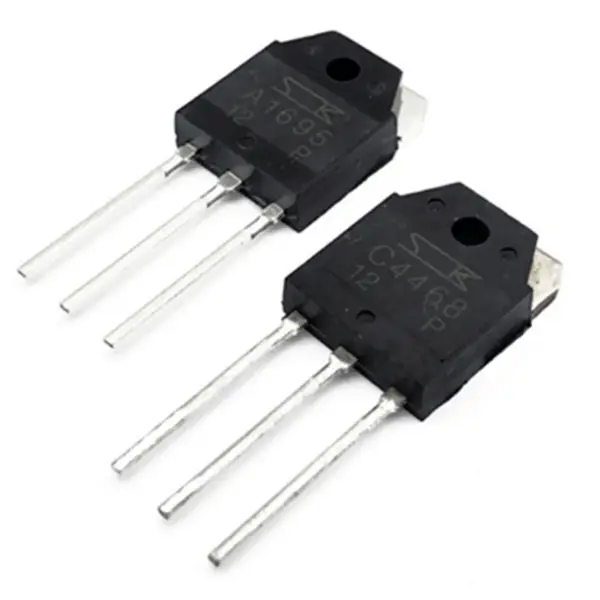 Audio Power Pipes Componente elettronico Chip IC A1695 C4468 2SA1695 2SC4468 TRANS PNP 140V 10A TO3P