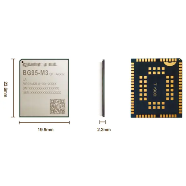 Modulo LPWA BG95 LTE Cat M1/ Cat NB2/ EGPRS BG95M1LA-64-SGNS BG95M2LA-64-SGNS BG95M3LA-64-SGNS Pacchetto LGA