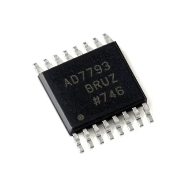 Chip IC convertitore analogico-digitale AD7792BRUZ-REEL AD7792BRUZ IC ADC 16BIT SIGMA-DELTA 16TSSOP