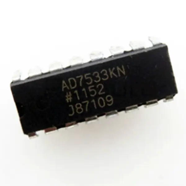 Chip IC convertitore analogico-digitale AD7533 AD7533KNZ AD7533JNZ AD7533LN IC DAC 10BIT A-OUT 16DIP