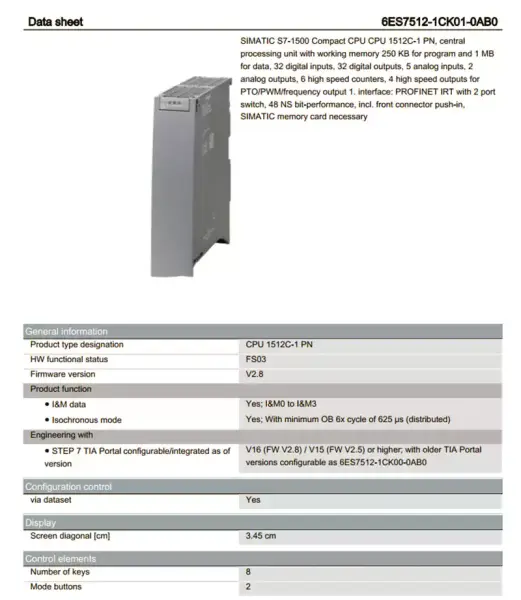 modulo siemens 6dp1210-8ca 6ES7322-1HH00-0AA0 6ES73221HH000AA0