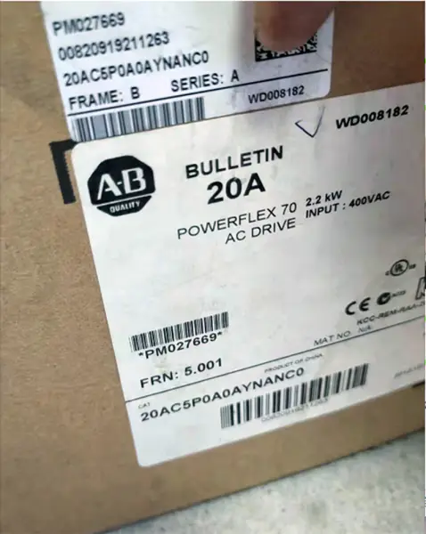 inverter allen bradley 20BC2P1A0AYNANC0 20BC2P1A0AYNANC0