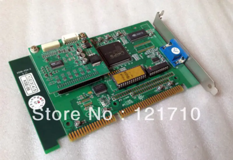 THS-2005 Interfaccia ISA Schede display LCD Scheda madre industriale KSON-VGA-2 V 1.1