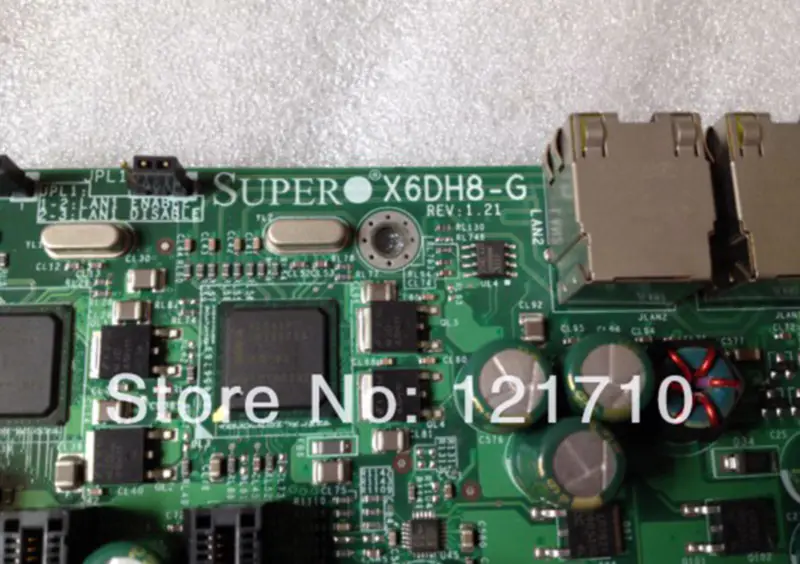 Scheda per workstation e server SUPER Scheda madre industriale Supermicro X6DH8-G REV 1.21 dual XEON 604 socket