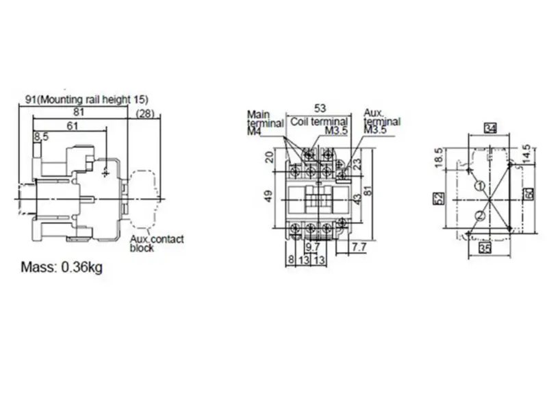 FUJI SC-4-0 Contattore magnetico