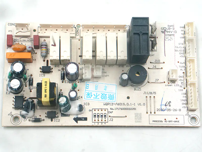 Scheda di controllo della lavastoviglie Midea WQP12-7601S.D.1-1 Circuito PCB 17176000032251