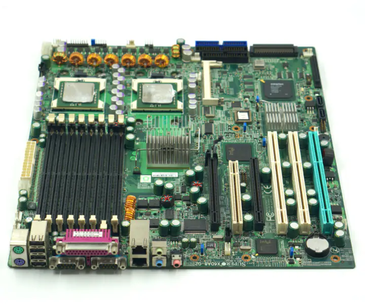 Scheda workstation SUPER X6DA8-G2 REV 3.00 con socket dual xeon 604 e interfaccia raid scsi 68 pin Scheda madre industriale