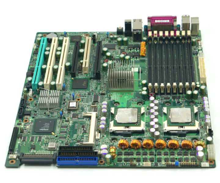 Scheda workstation SUPER X6DA8-G2 REV 3.00 con socket dual xeon 604 e interfaccia raid scsi 68 pin Scheda madre industriale