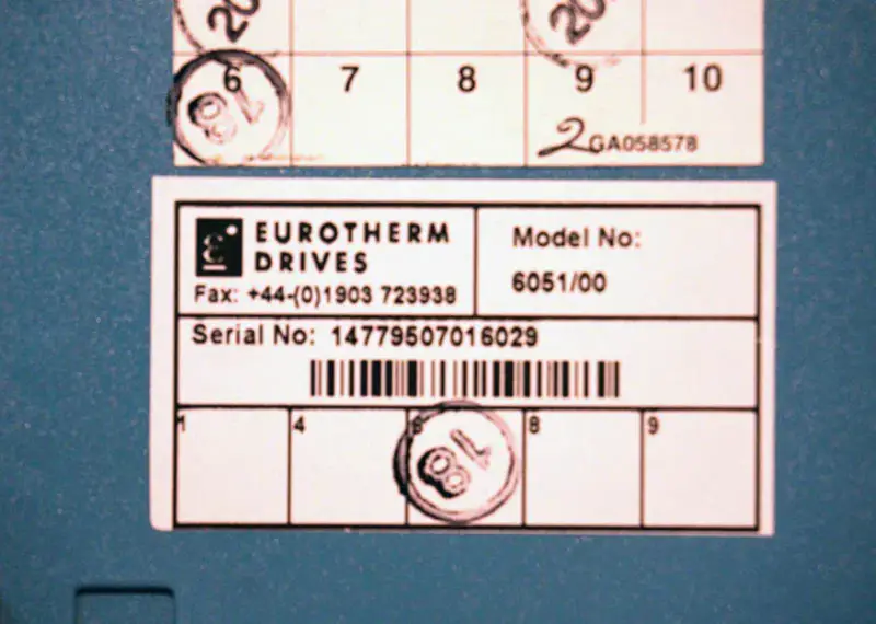 AZIONAMENTI EUROTHERM 6051/00