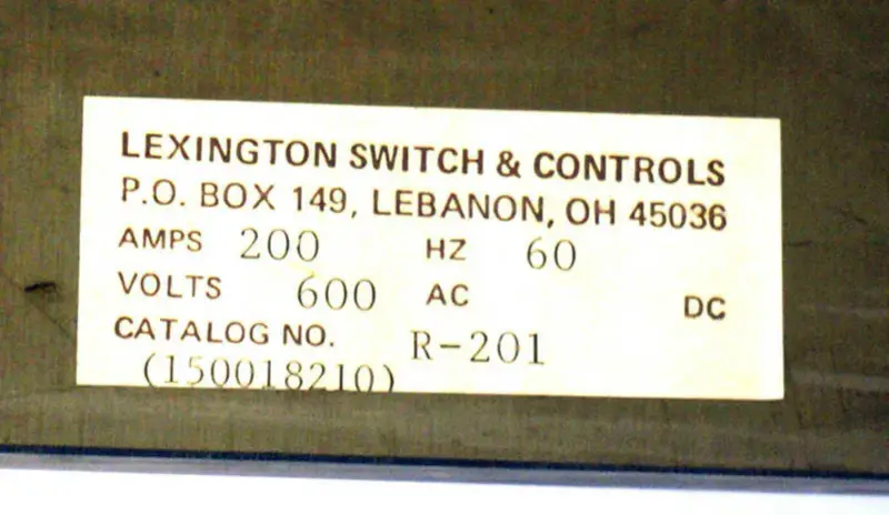 INTERRUTTORI E COMANDI LEXINGTON R-201