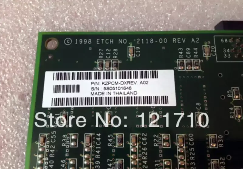 Scheda SCSI KZPCM-DXREV A02 2118-00 REV A2 Scheda madre industriale per workstation DS10 DS15