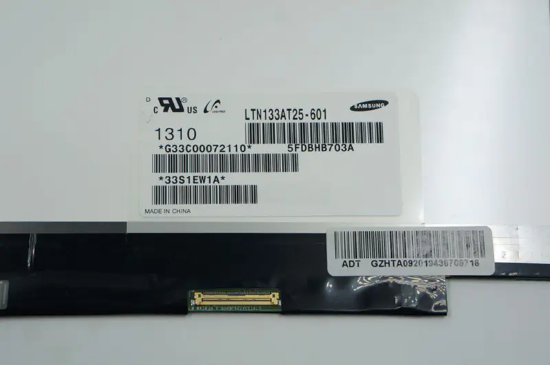 13,3 pollici LCD LTN133AT25 LTN133AT25-501 601 LTN133AT25-T01 per Toshiba R700 Z835 Z830 Z930 Z935 LED LCD Screen