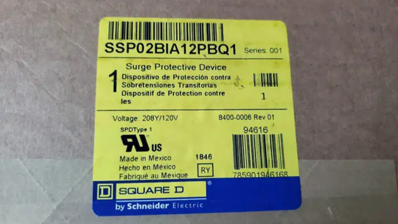 Schneider SSP02BIA12PBQ1 DISPOSITIVO DI PROTEZIONE DA SORGENTE
