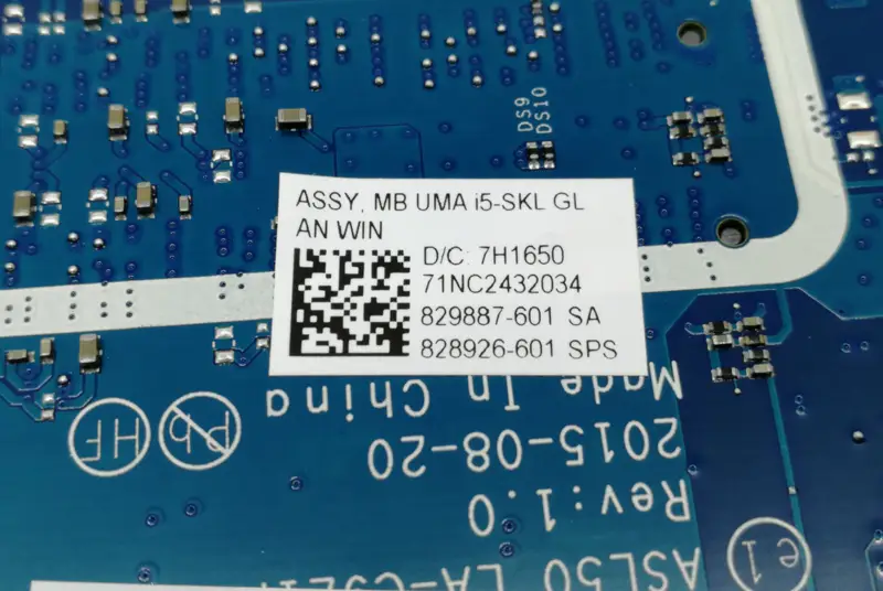 HP 858583-001 858583-501 858583-601 Scheda madre LA-D703P