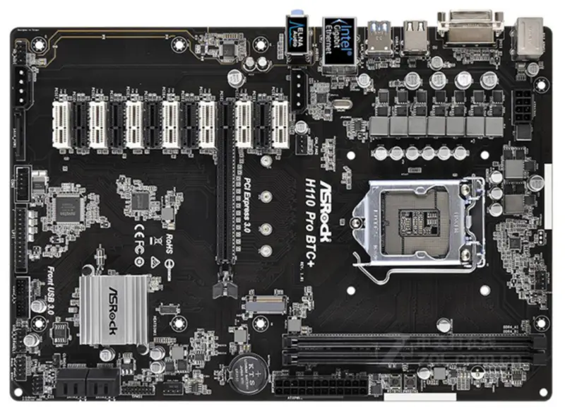 Asrock H110 Pro BTC+ scheda madre LGA1151 DDR4