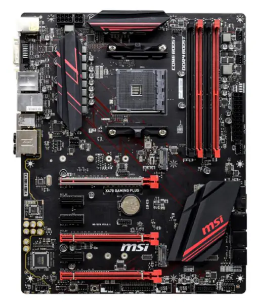 MSI X470 GAMING PLUS Scheda madre Socket AM4
