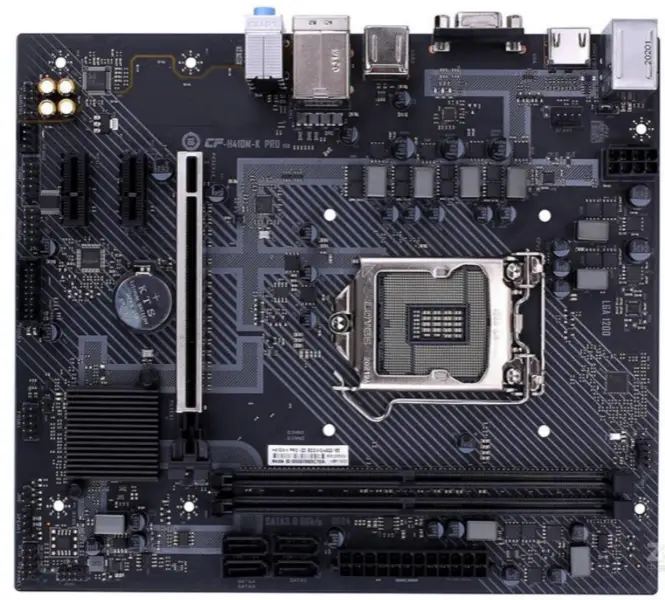 Scheda madre H410M-K PRO V20 colorata LGA1200 DDR4