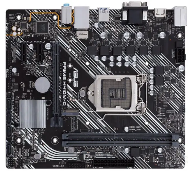 ASUS PRIME H410M-D scheda madre LGA1200 DDR4