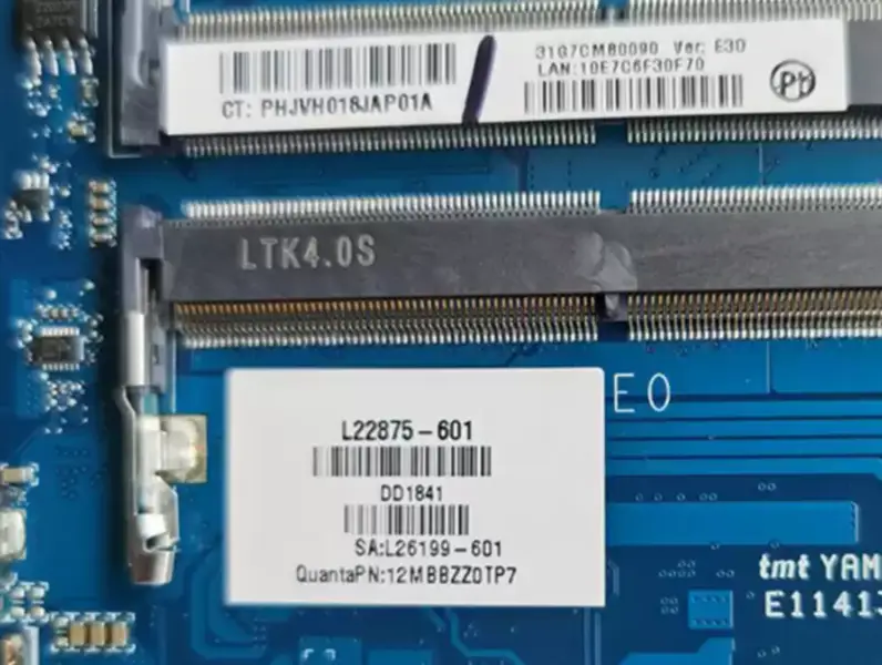 HP Pavilion 15-CU L22875-601 L22875-001 Scheda madre DAG7CMB16E0
