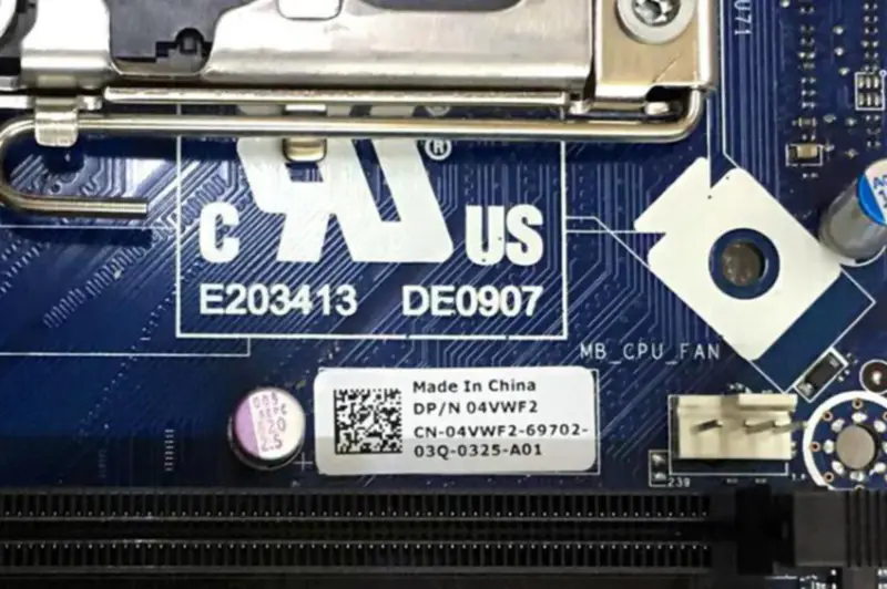 DELL X58 MS-7591 04VWF2-69702 CN-04VWF2 scheda madre